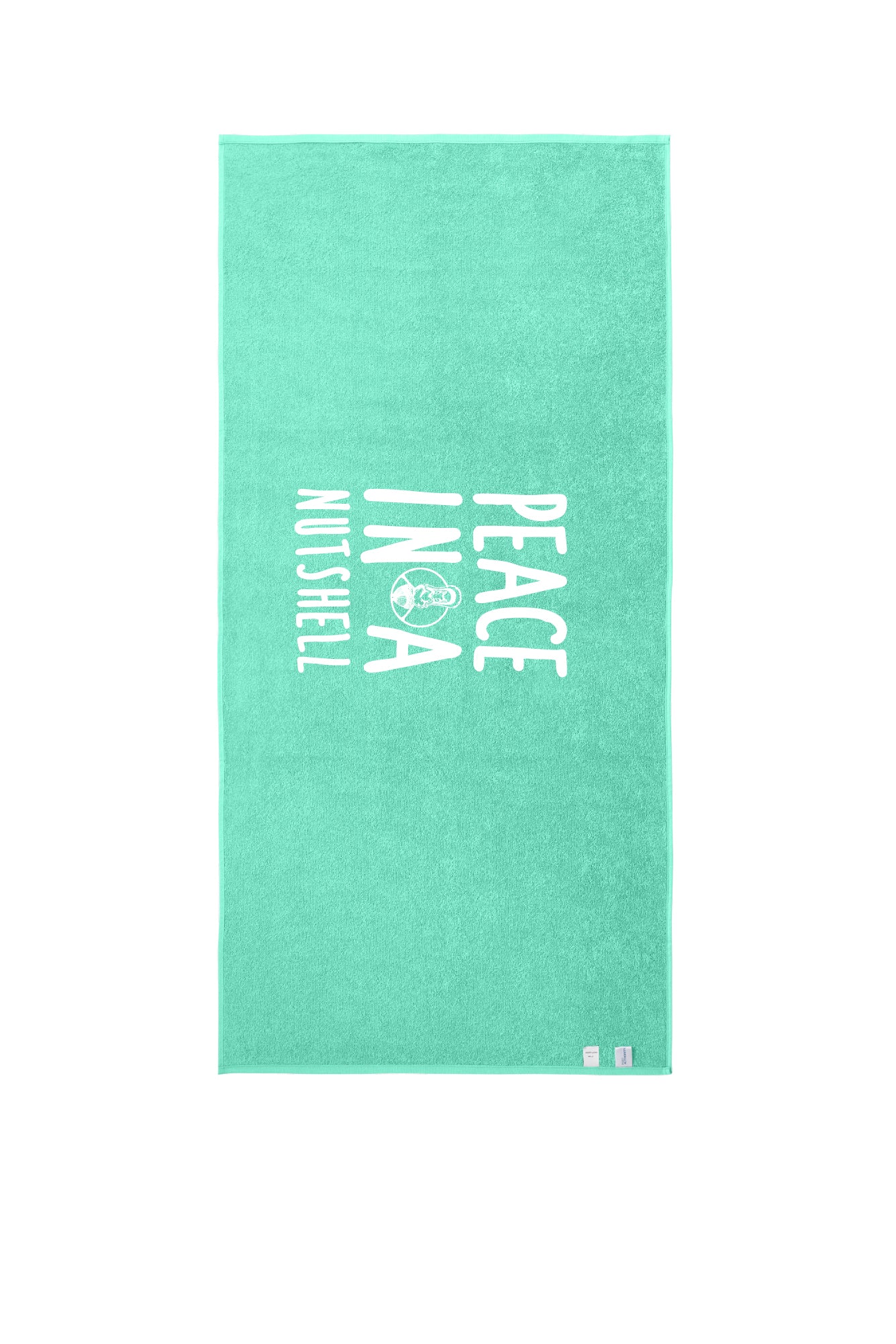 Peace in a Nutshell Beach Towel