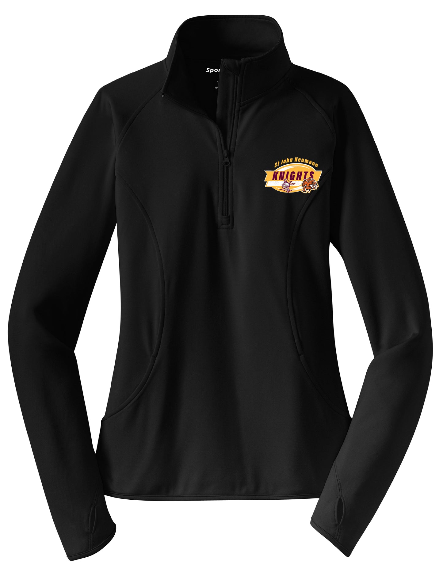 SJN Knights Clay Target Sport Tek 1/4 Zip Pullover (Ladies)