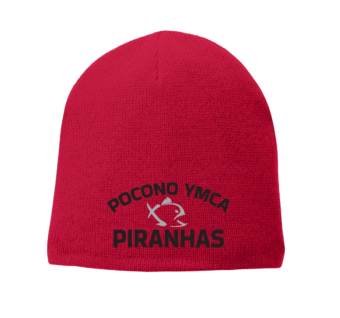 Pocono YMCA Piranhas Fleece Lined Beanie