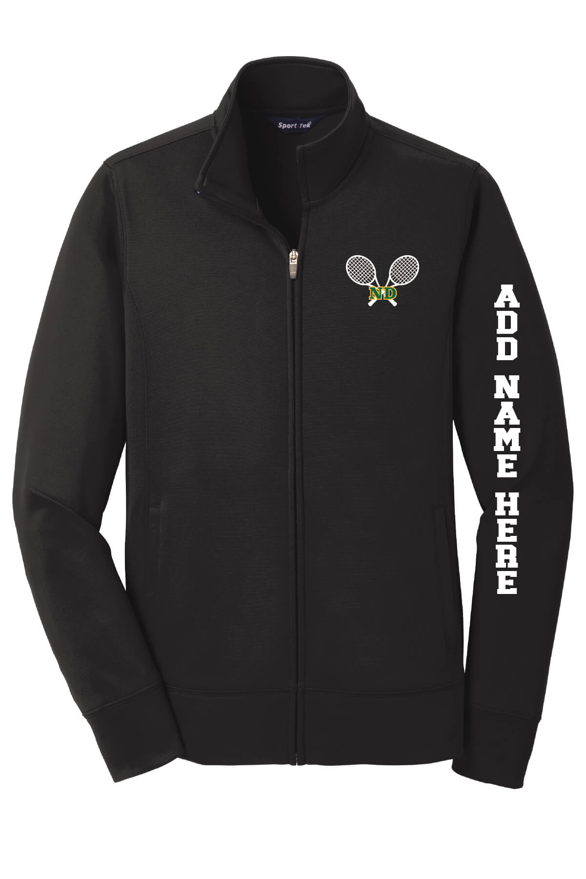 Notre Dame Spartans Fleece Full-Zip Jacket (Ladies) black