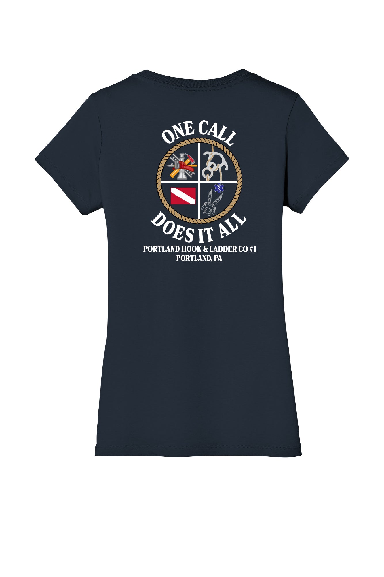 Portland One Call Does it All Ladies V-Neck