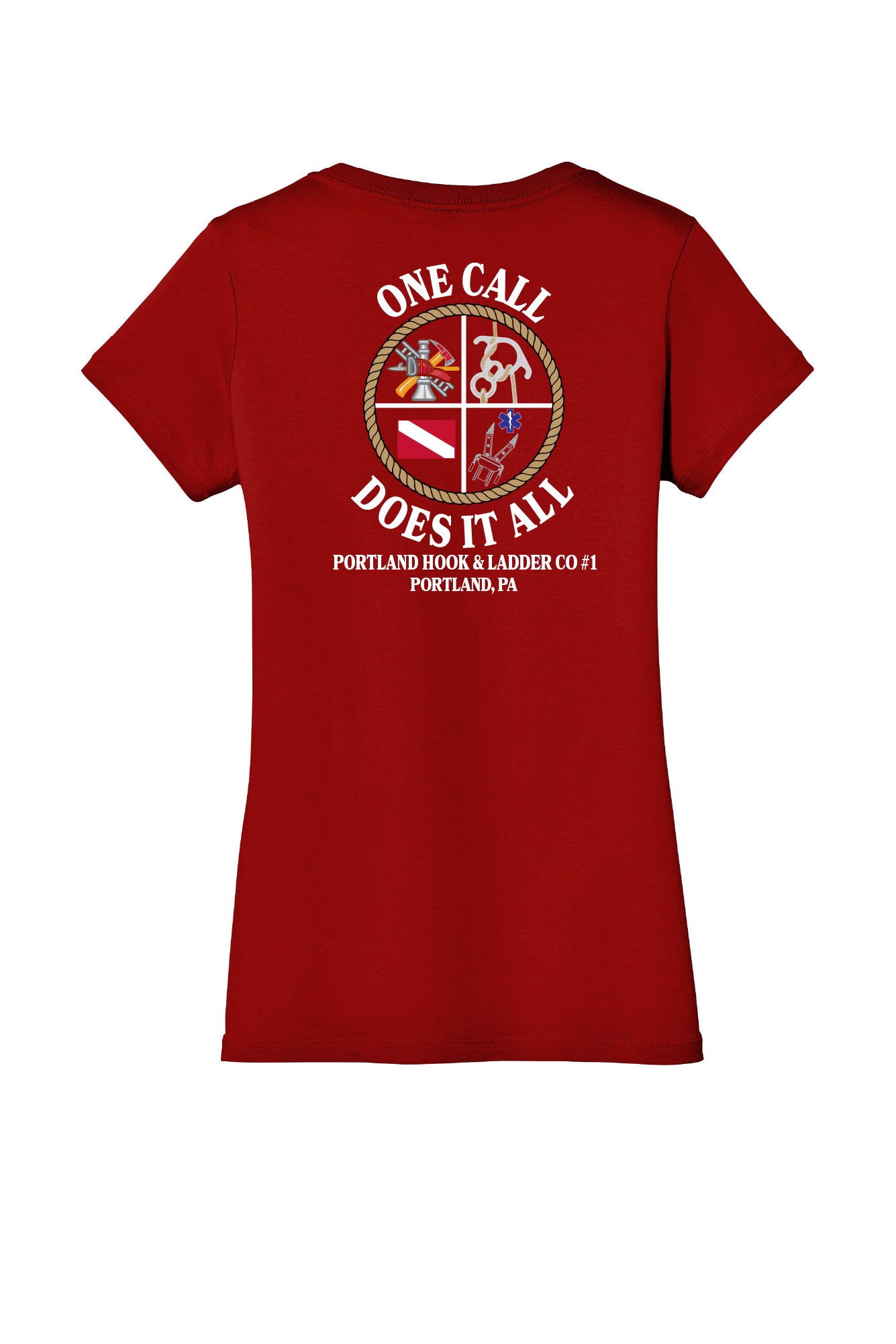 Portland One Call Does it All Ladies V-Neck