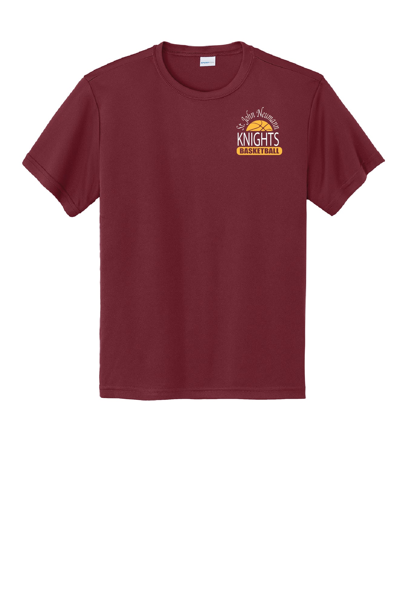 SJNBB Knights Basketball sport Tek Competitor Short Sleeve Tee