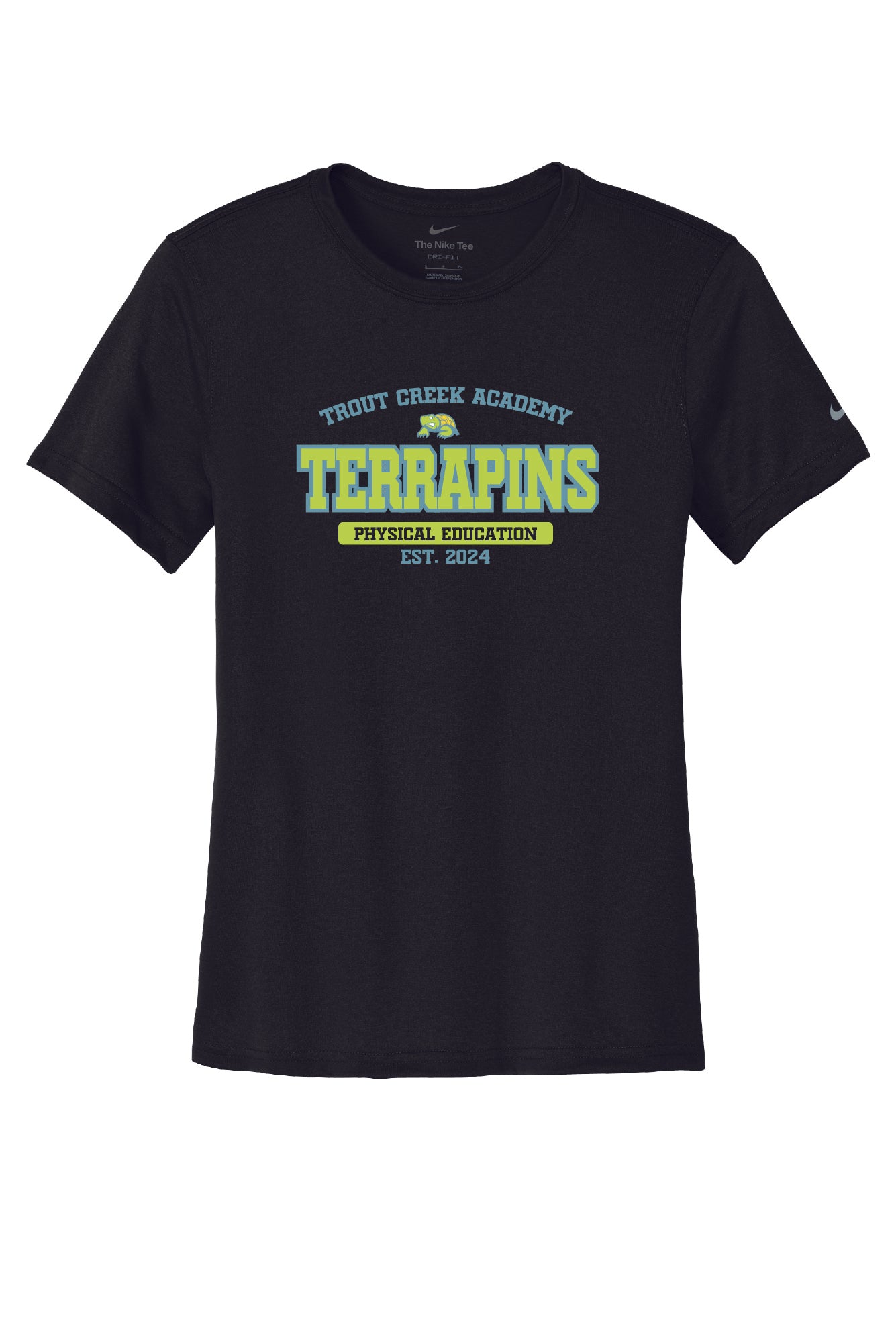 Ladies Phys. Ed Nike Swoosh Sleeve rLegend Tees (DriFit Technology)