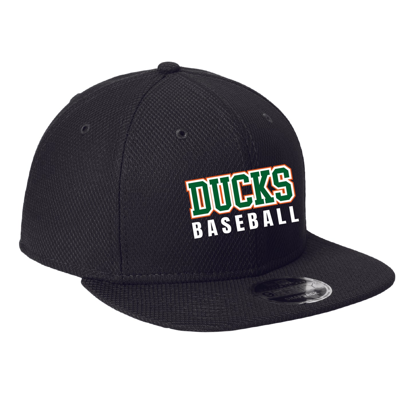 New Era Flat Bill Snapback Cap