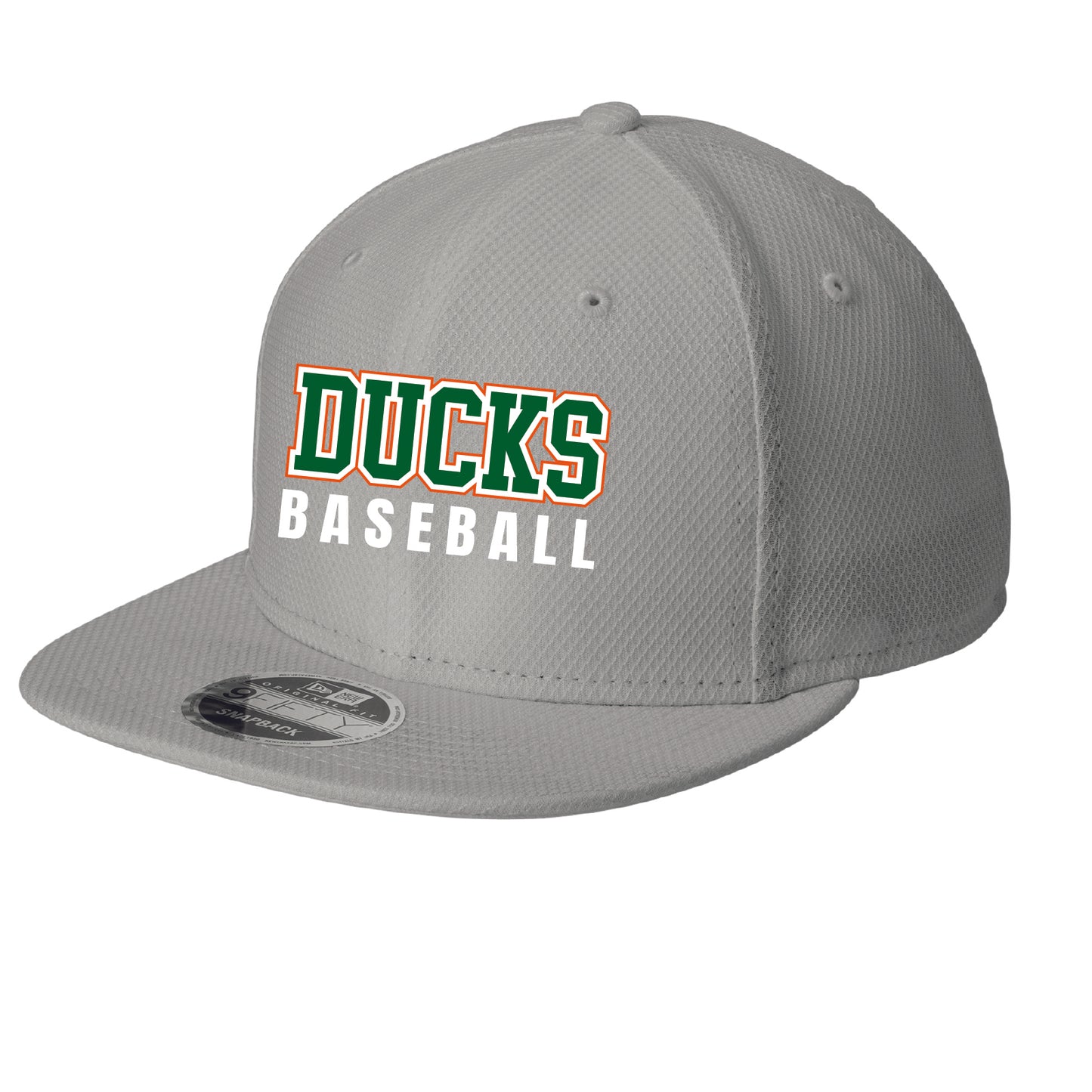 New Era Flat Bill Snapback Cap