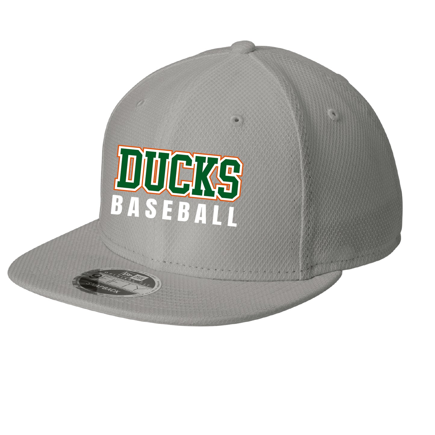 New Era Flat Bill Snapback Cap