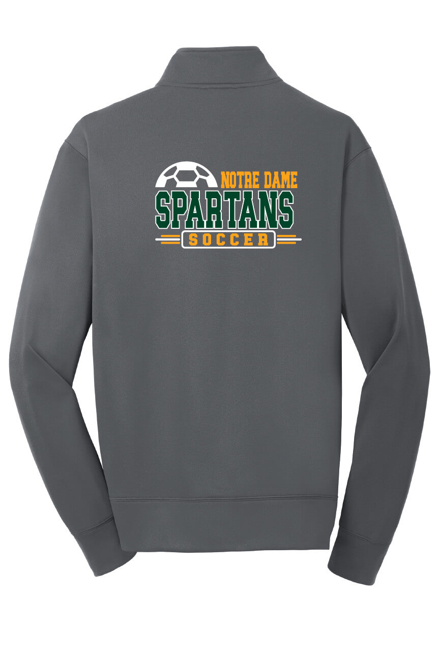 Notre Dame Soccer Sport Wick Full-Zip Jacket (Youth)