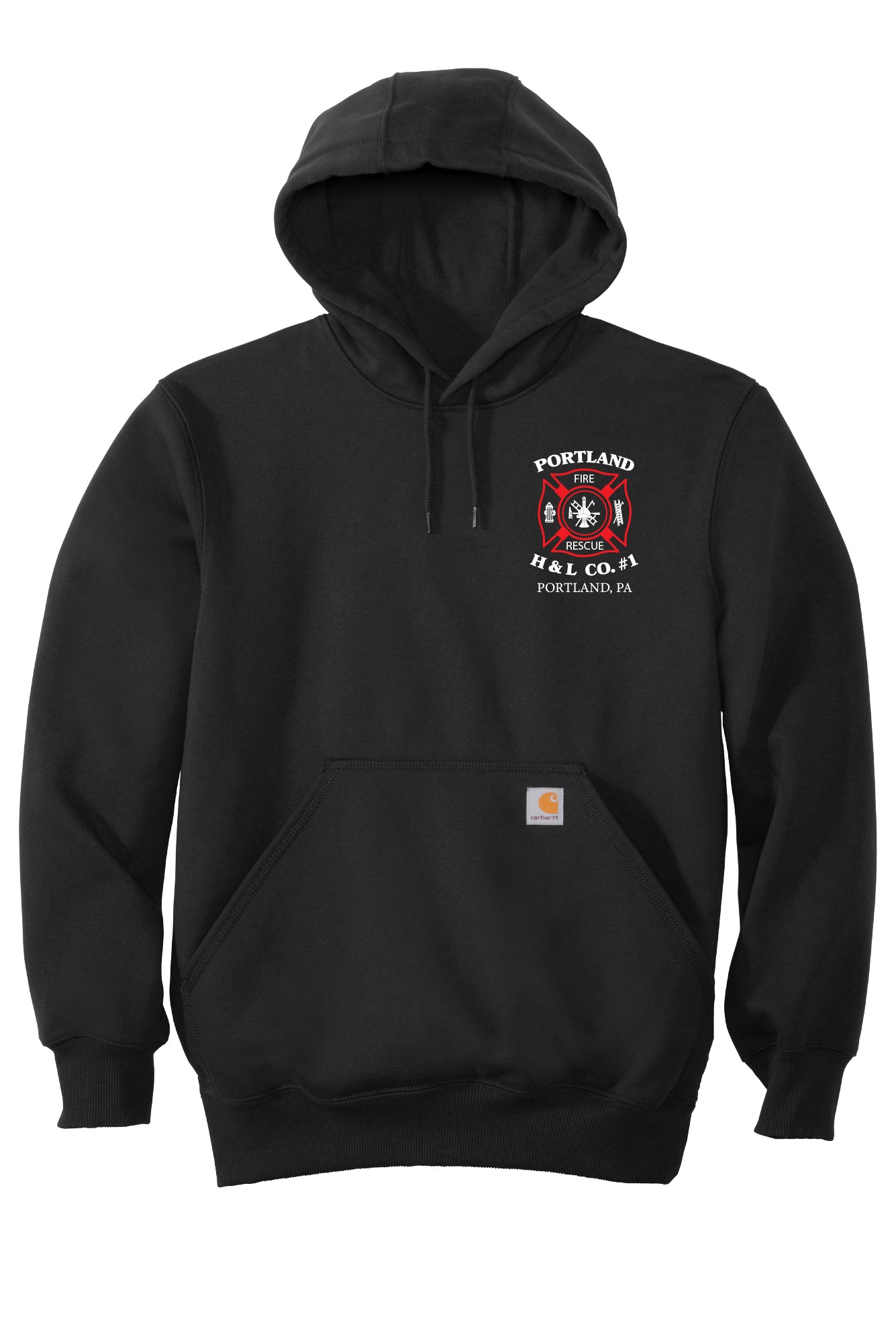 Portland Hook & Ladder Carhartt Rain Defender Hooded Sweatshirt