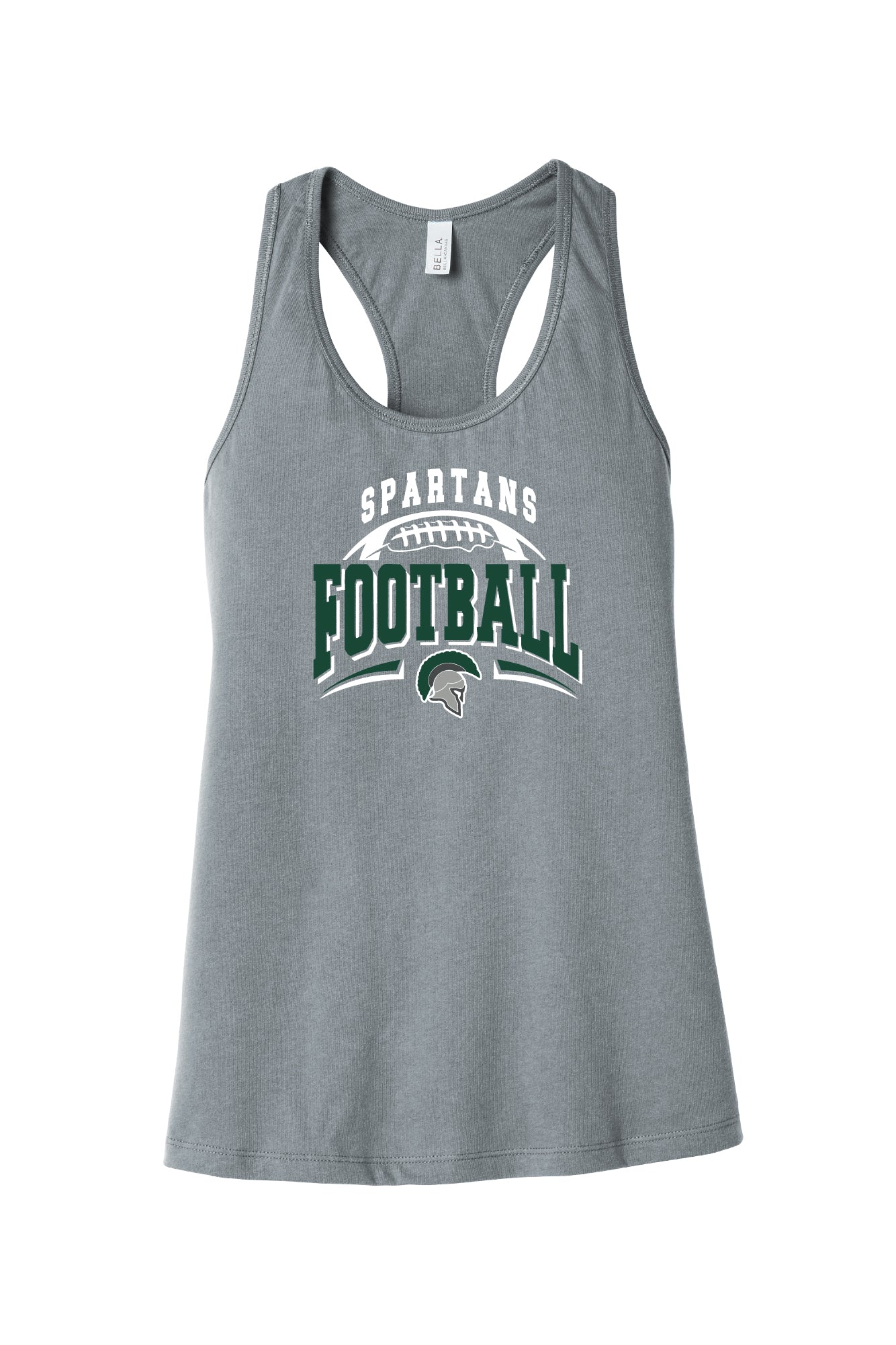 Spartans Football Racerback Tank