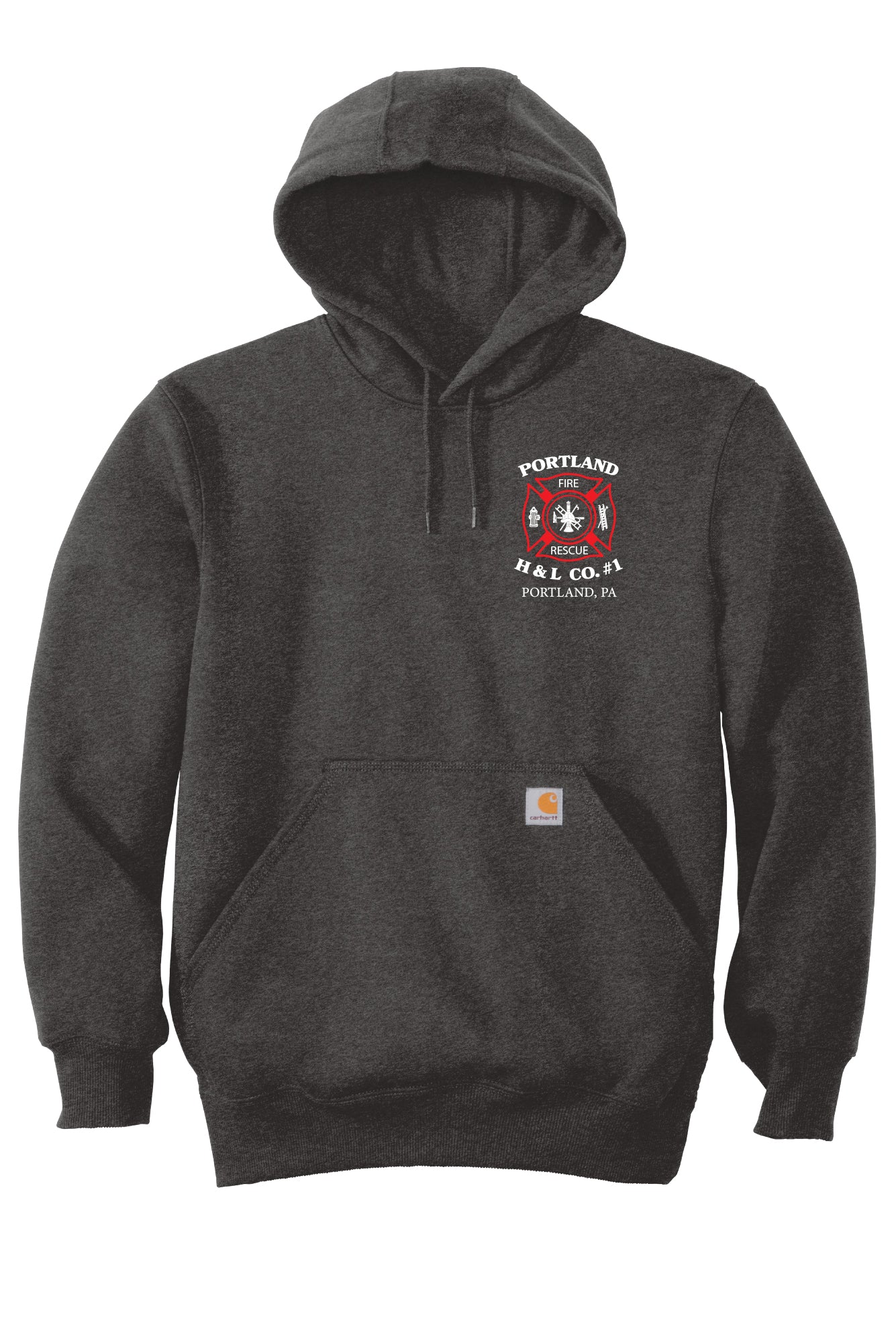 Portland Hook & Ladder Carhartt Rain Defender Hooded Sweatshirt
