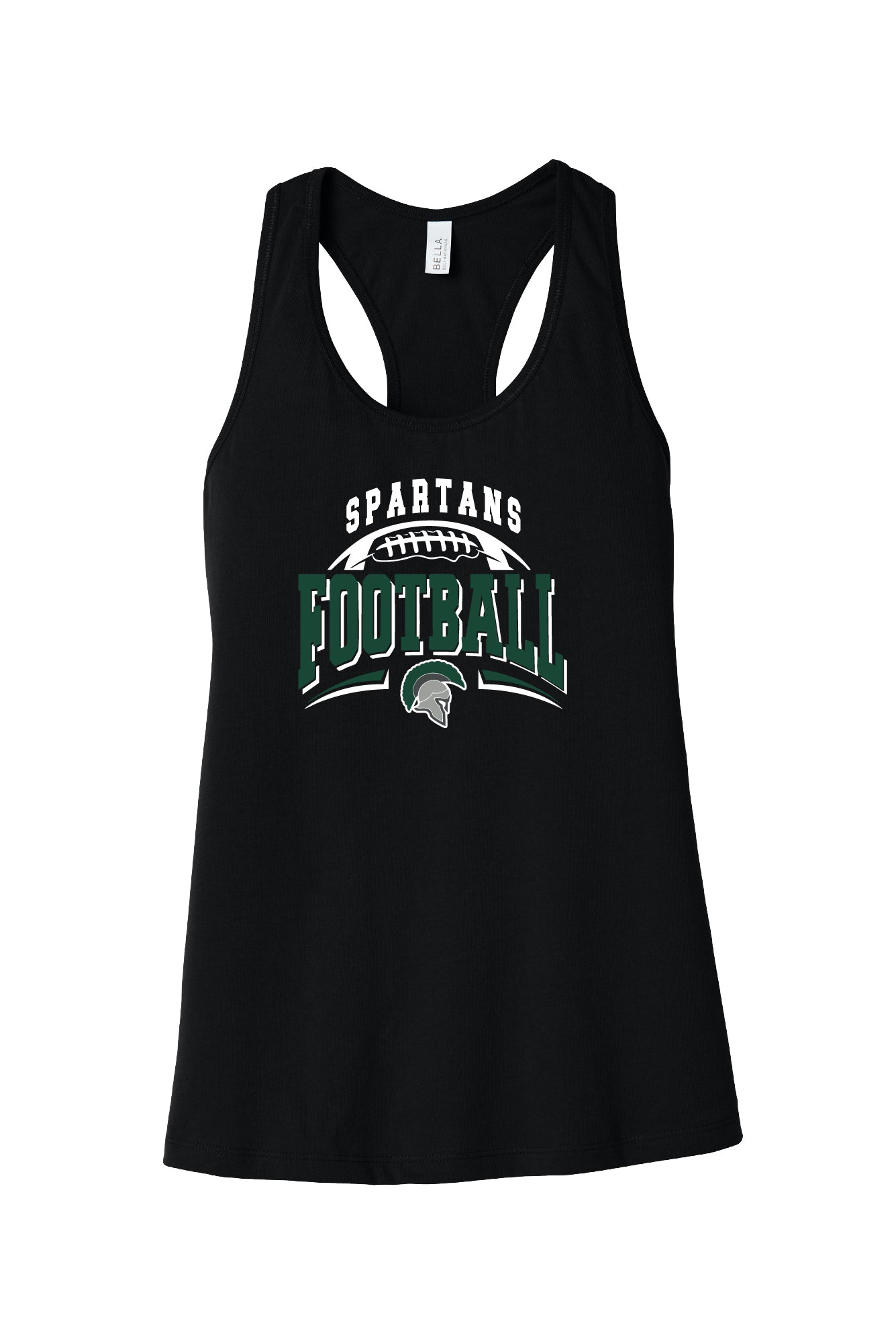 Spartans Football Racerback Tank