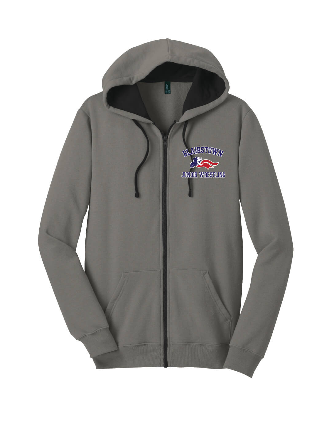 Full Zip Hoodie gray