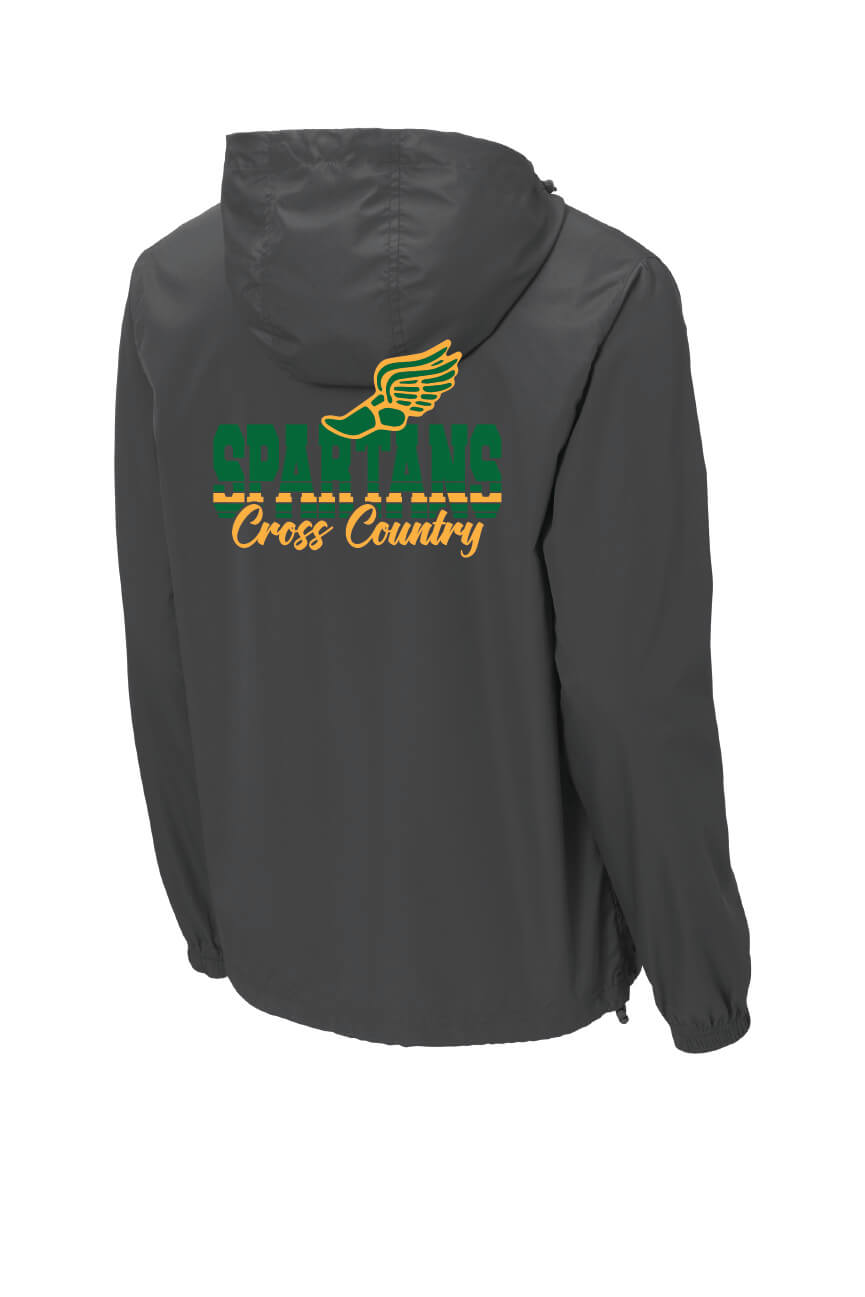Spartans XC Sport Tek Packable Windbreaker