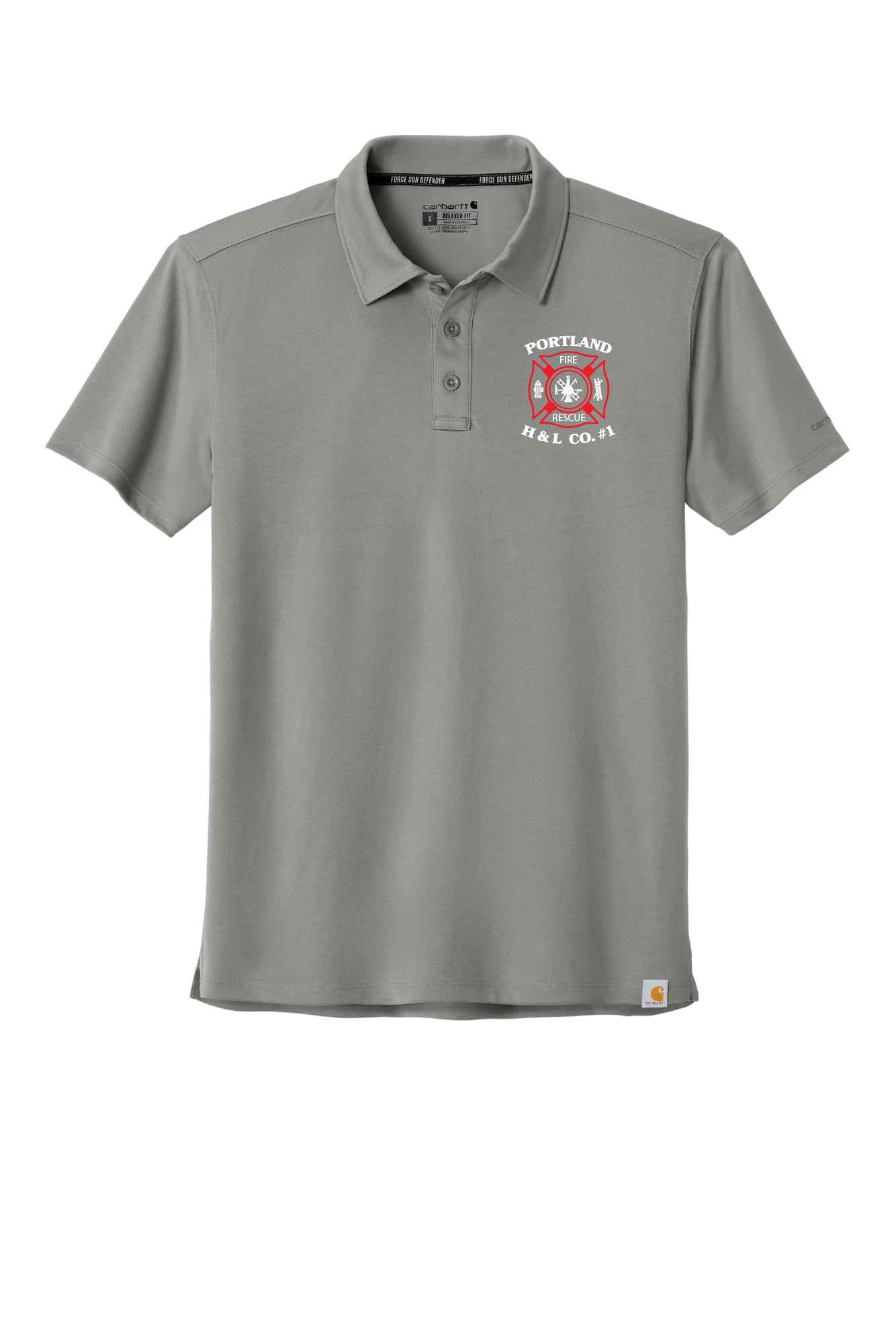 Portland Hook & Ladder Carhartt Force Sun Defender Polo