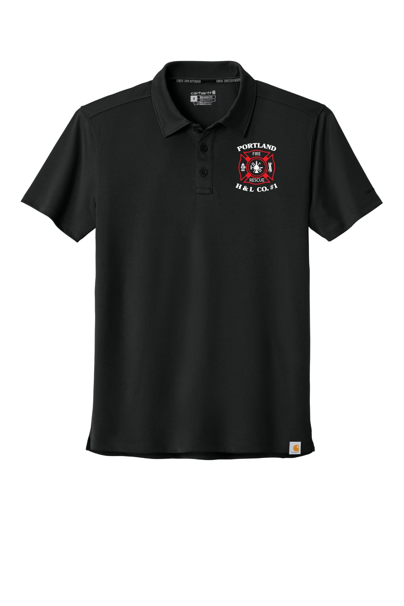 Portland Hook & Ladder Carhartt Force Sun Defender Polo
