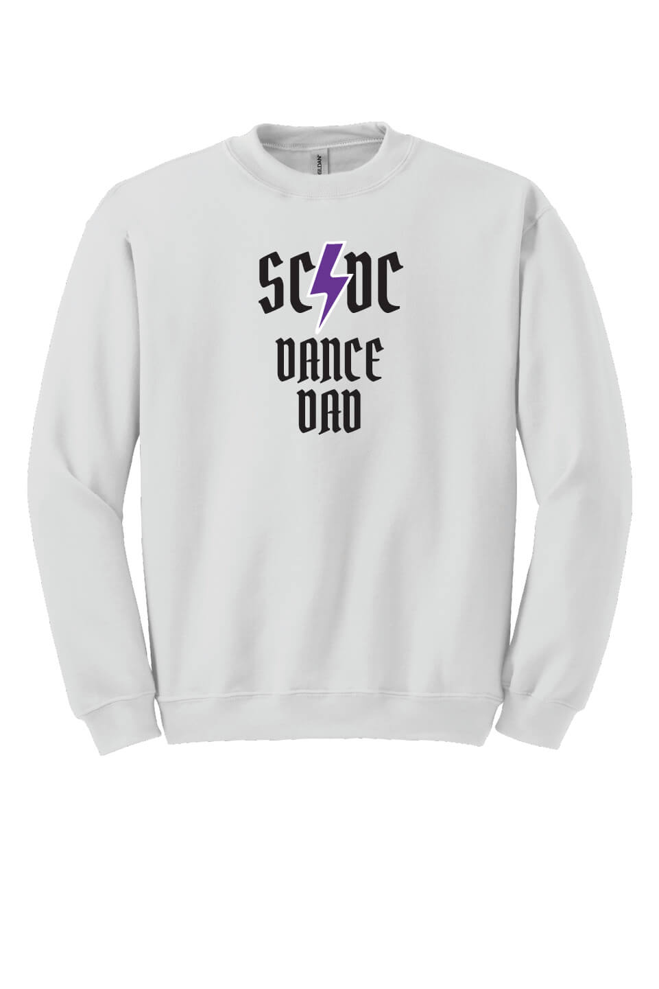 SCDC Dad Crewneck Sweatshirt white