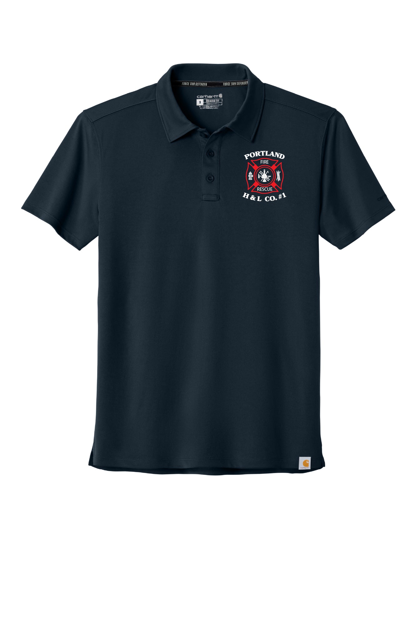 Portland Hook & Ladder Carhartt Force Sun Defender Polo