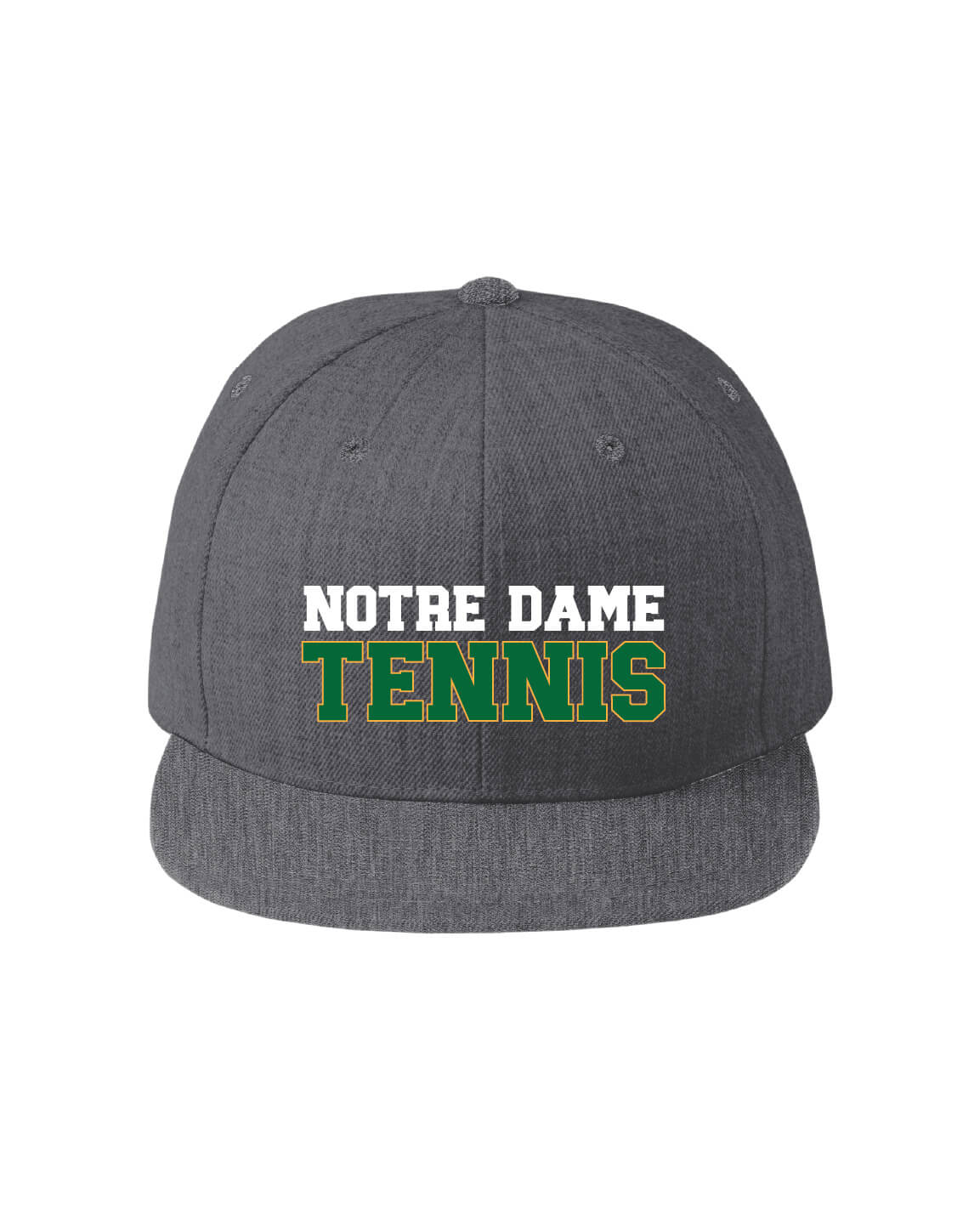 Flat Bill Snapback Cap