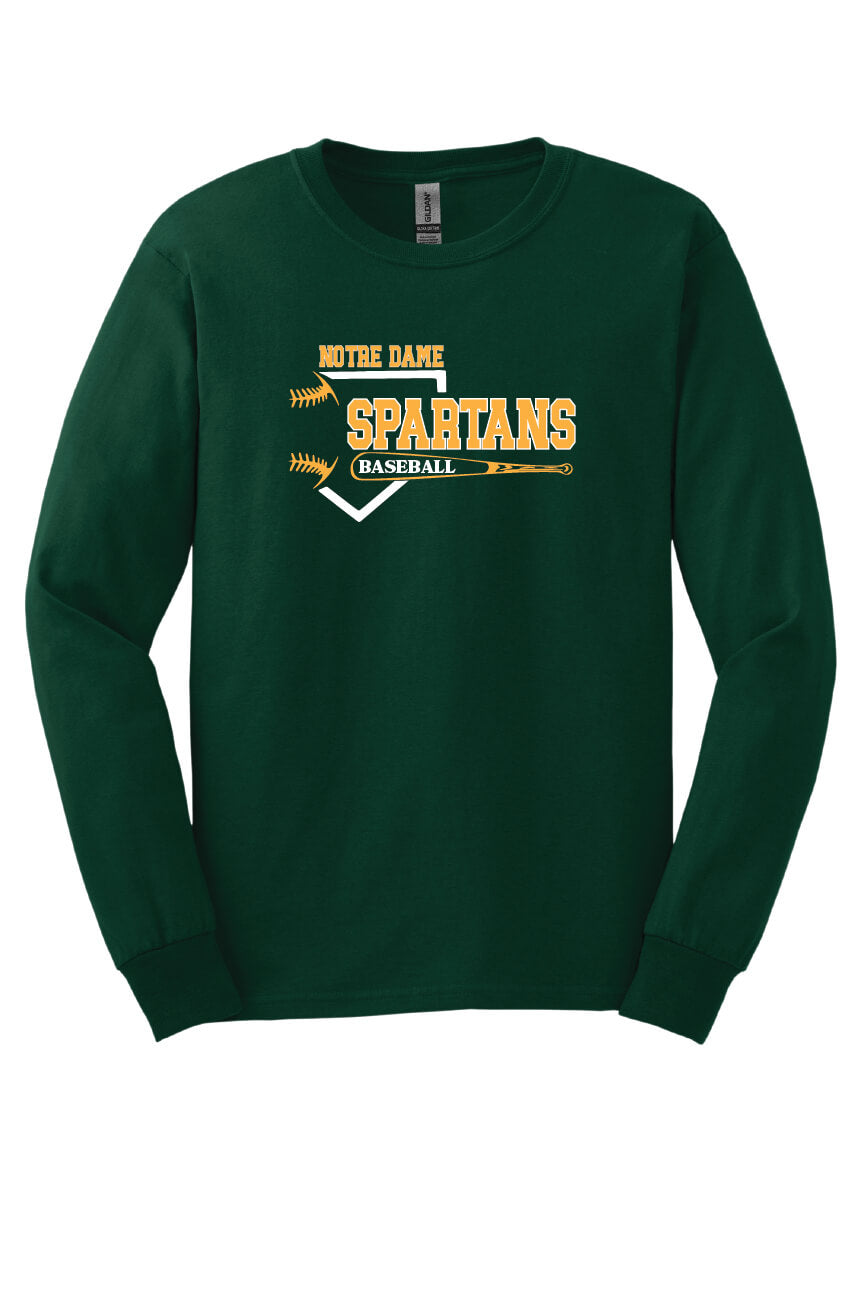Notre Dame Baseball Long Sleeve T-Shirt