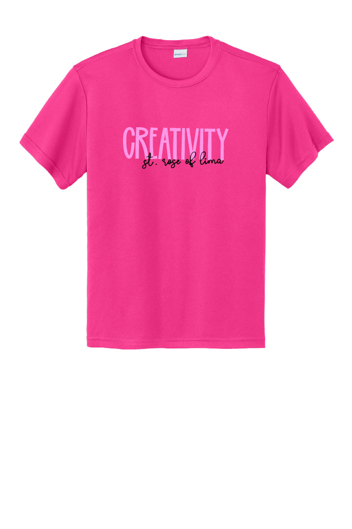 "Creativity" House Shirt Performance Style Short Sleeve T-Shirt