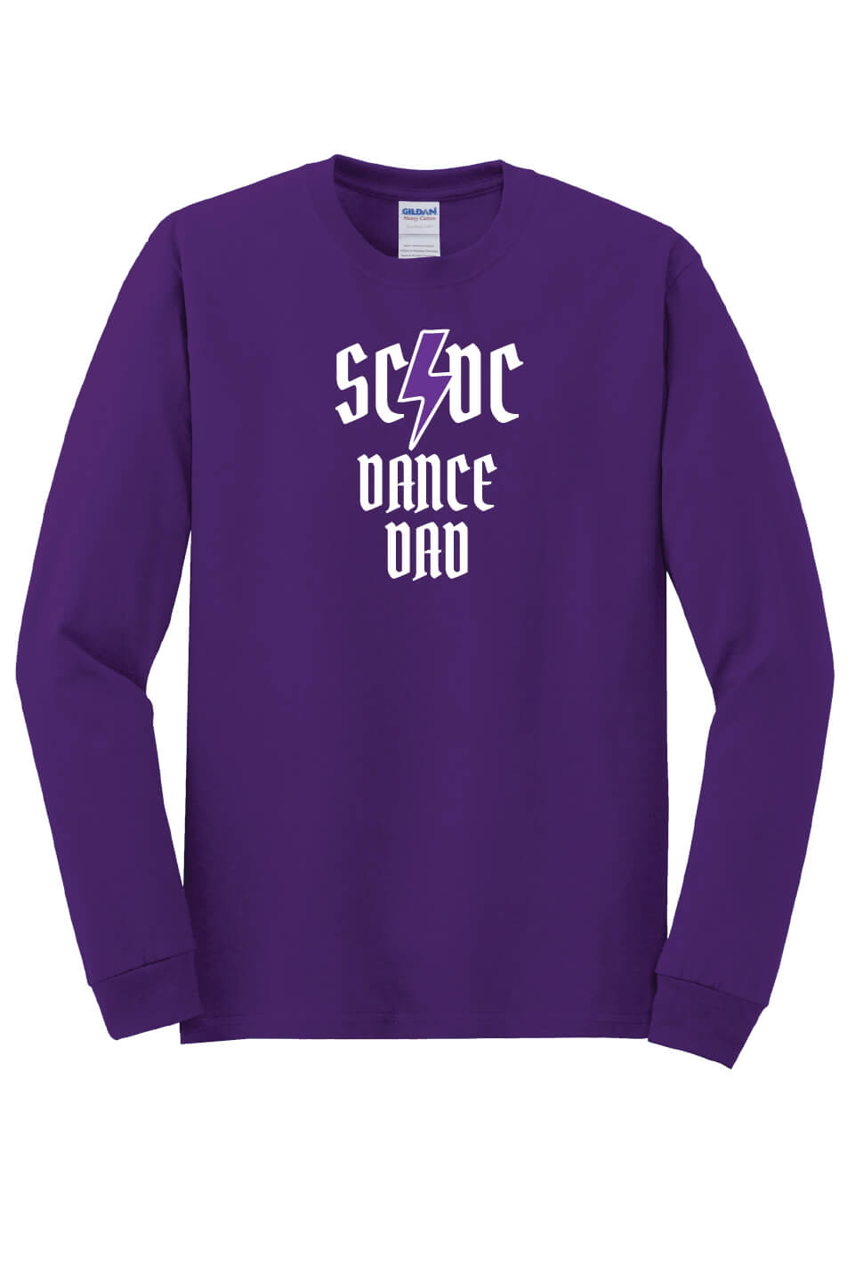 SCDC Dad Long Sleeve T-Shirt purple