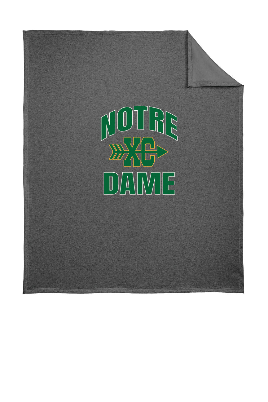 Sweatshirt Blanket notre dame gray