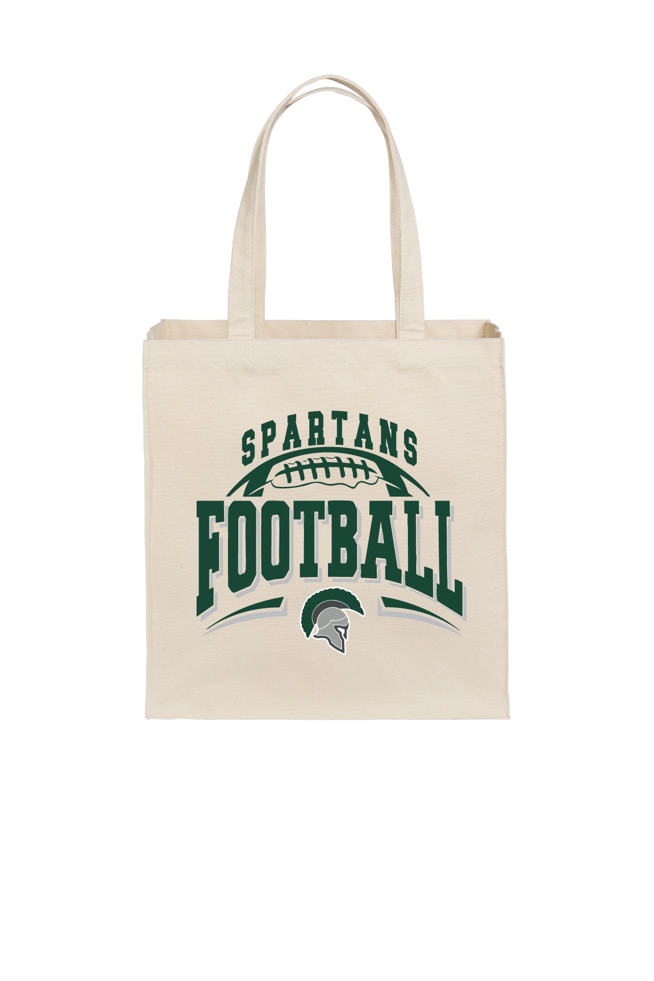 Spartans Football Over the Shoulder Tote