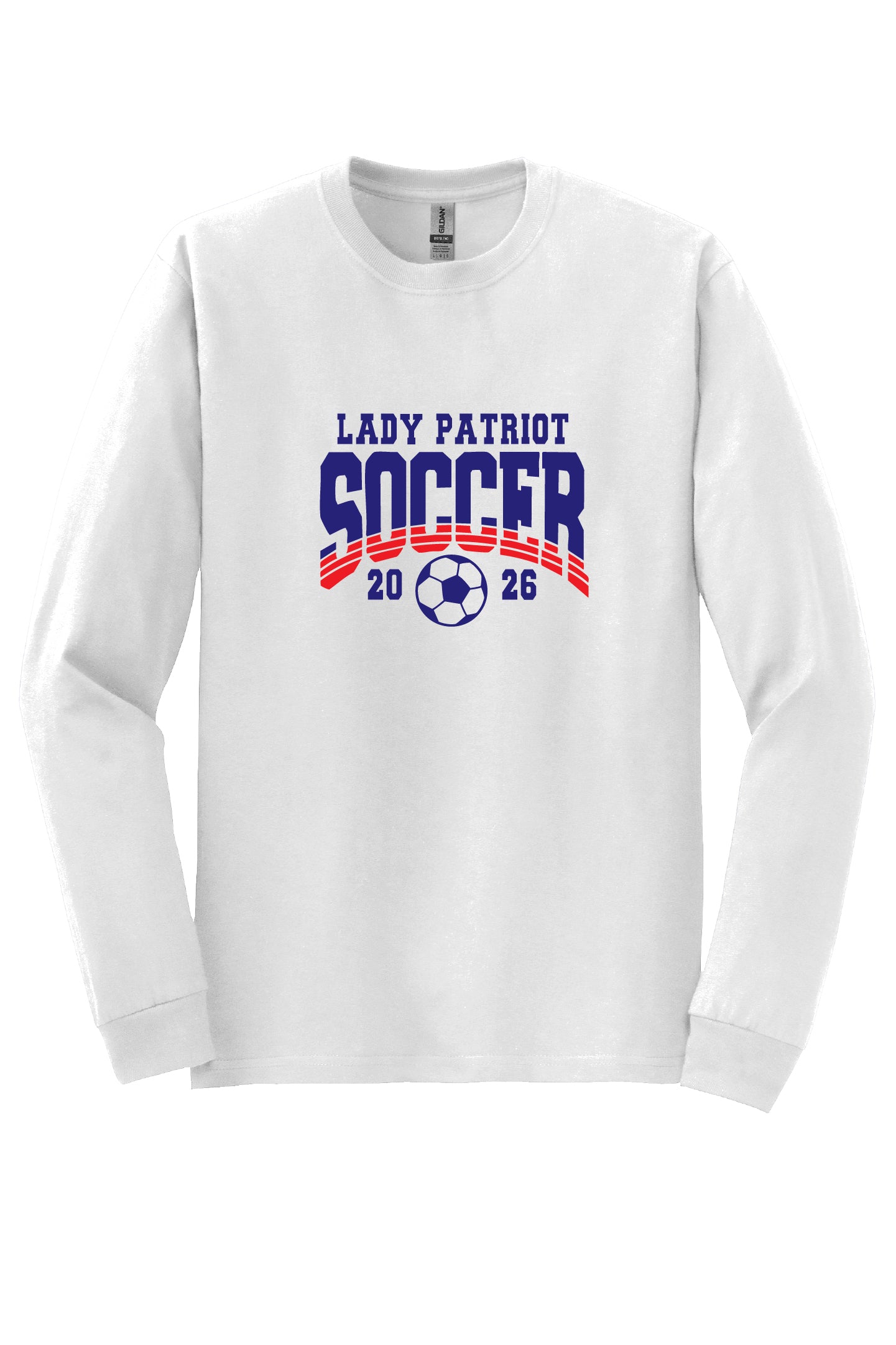 2026 Patriot Soccer Long Sleeve T-Shirt