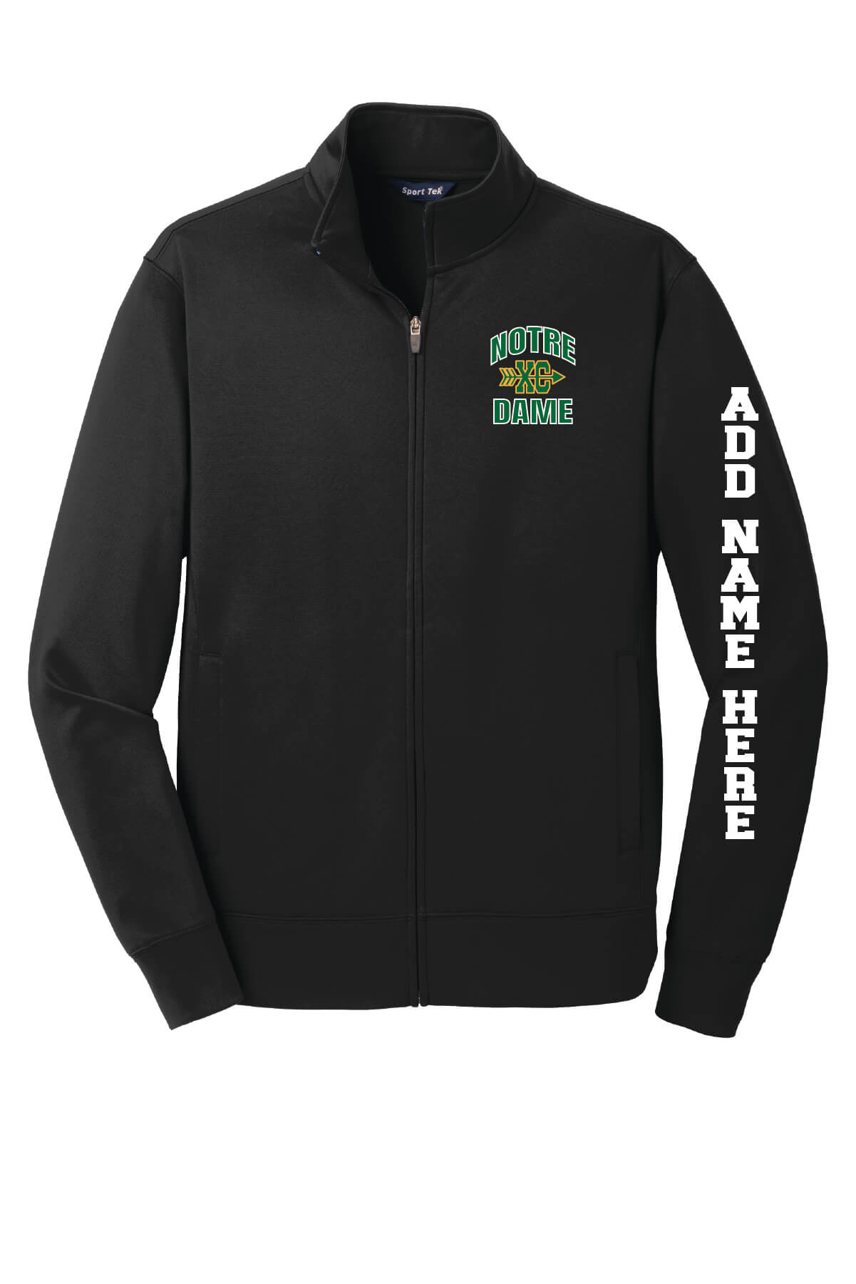 Spartans XC Fleece Full-Zip Jacket (Unisex) black