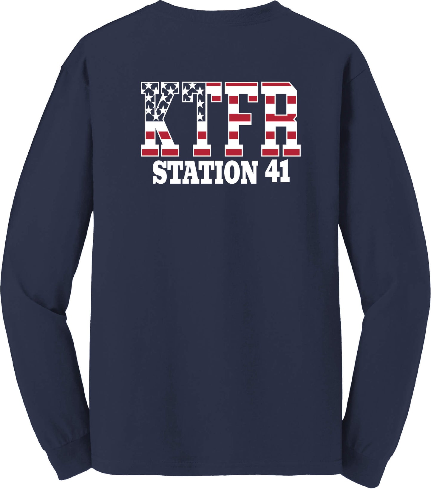 Gildan Long Sleeve T-Shirt back