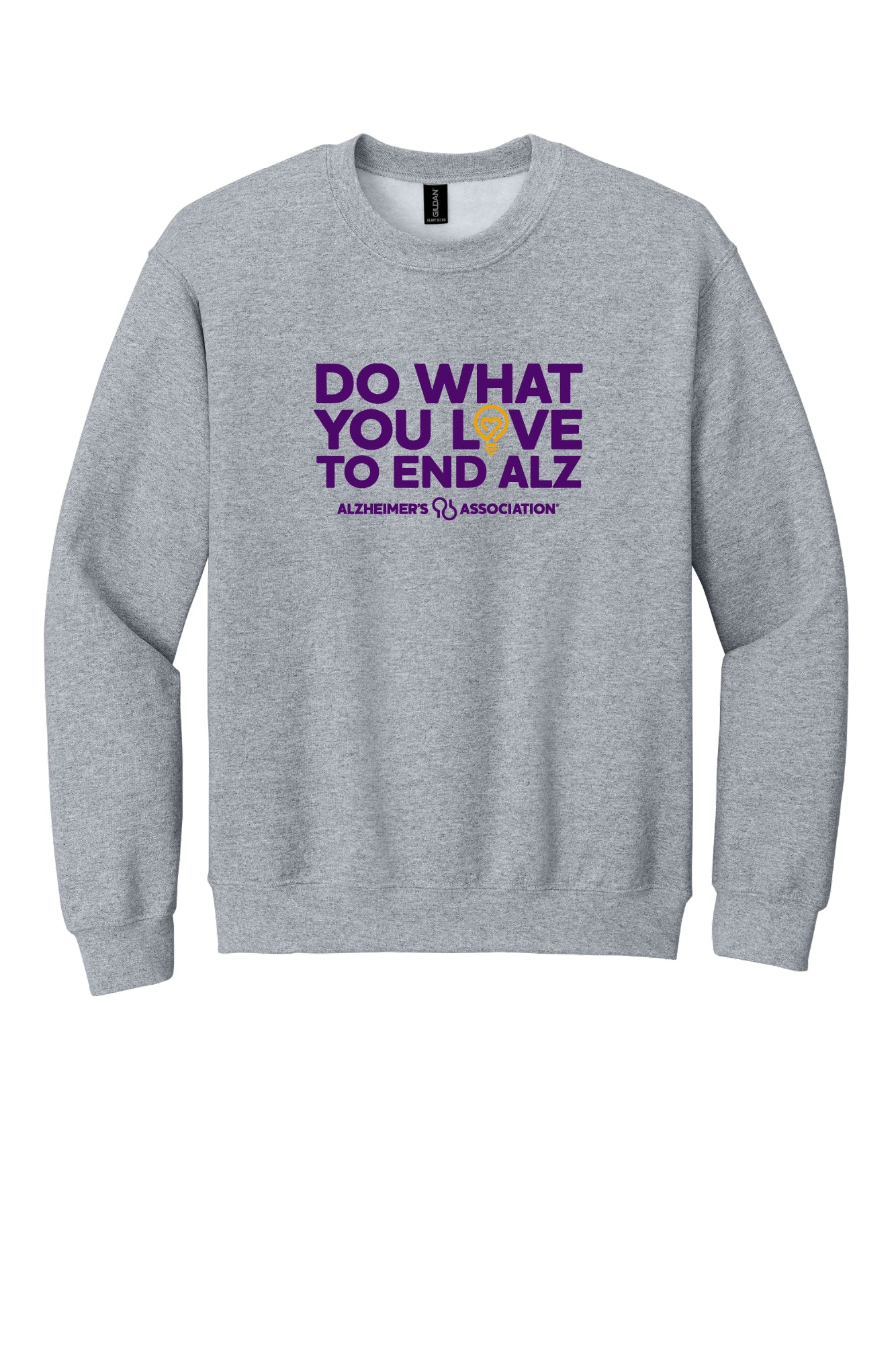 Do What You Love to End ALZ II Crewneck Sweatshirt