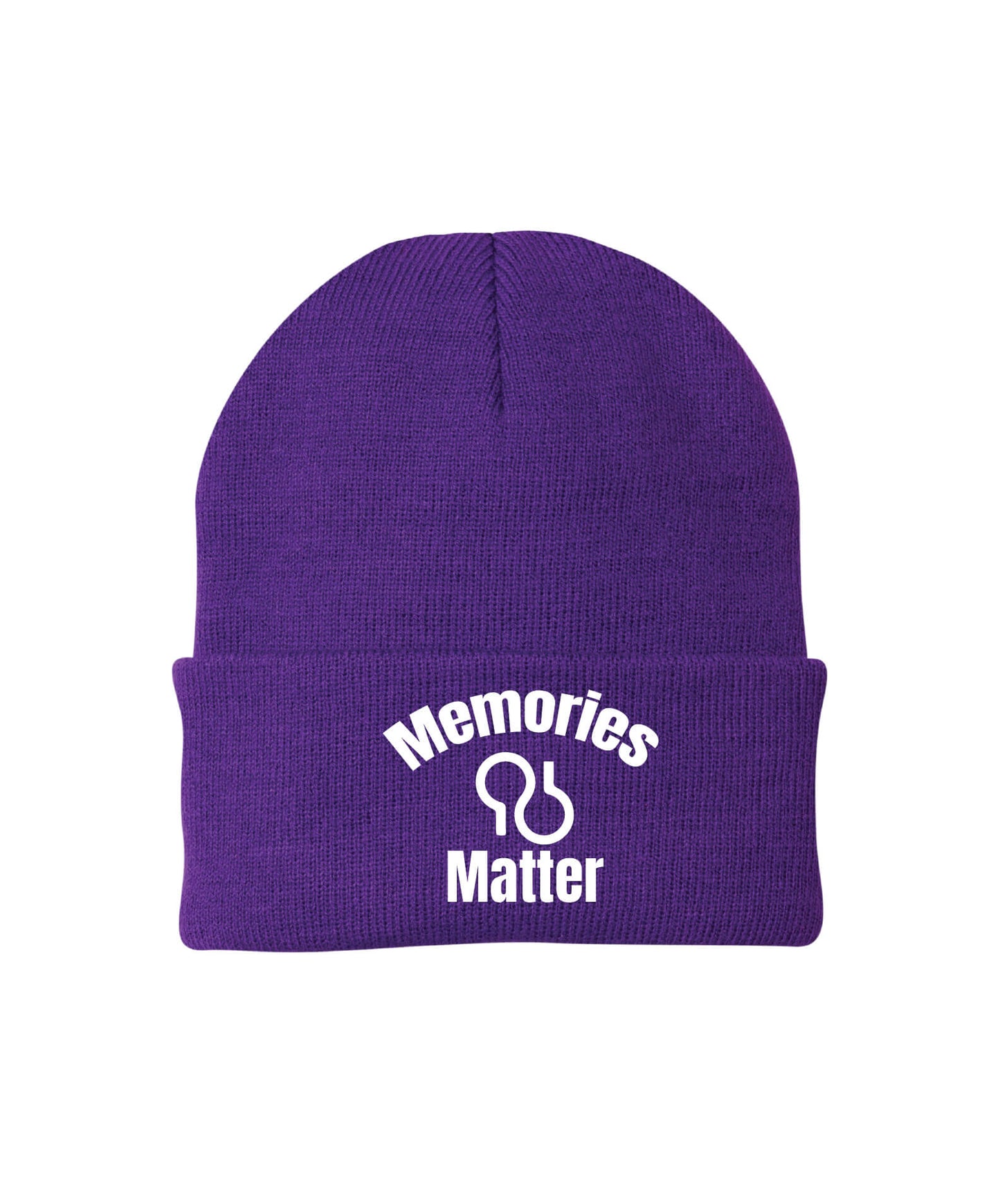 Cuffed Beanie purple