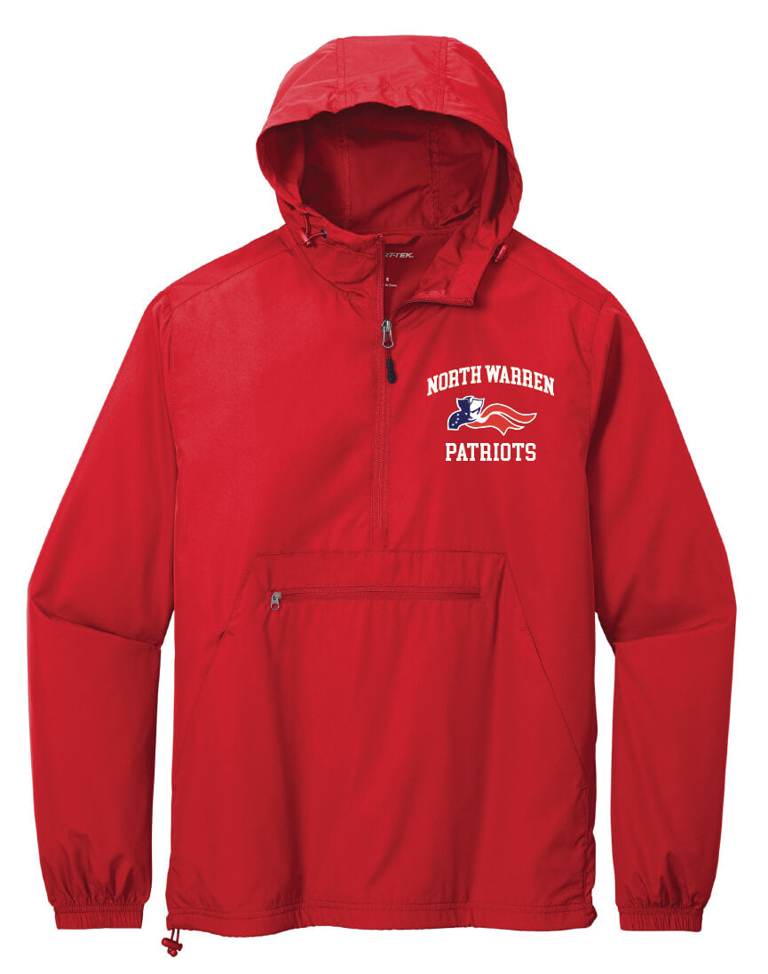 Pullover Windbreaker red