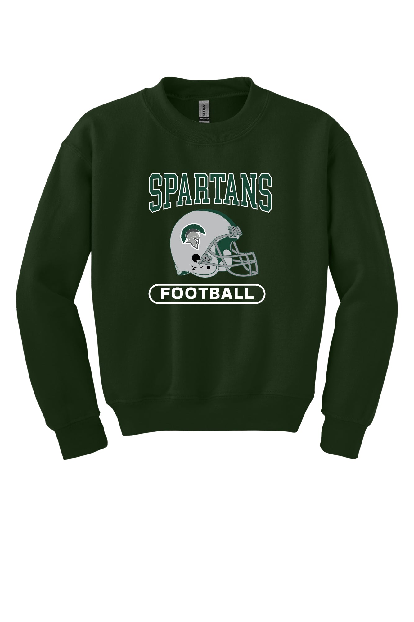 Spartans Football II Crewneck Sweatshirt
