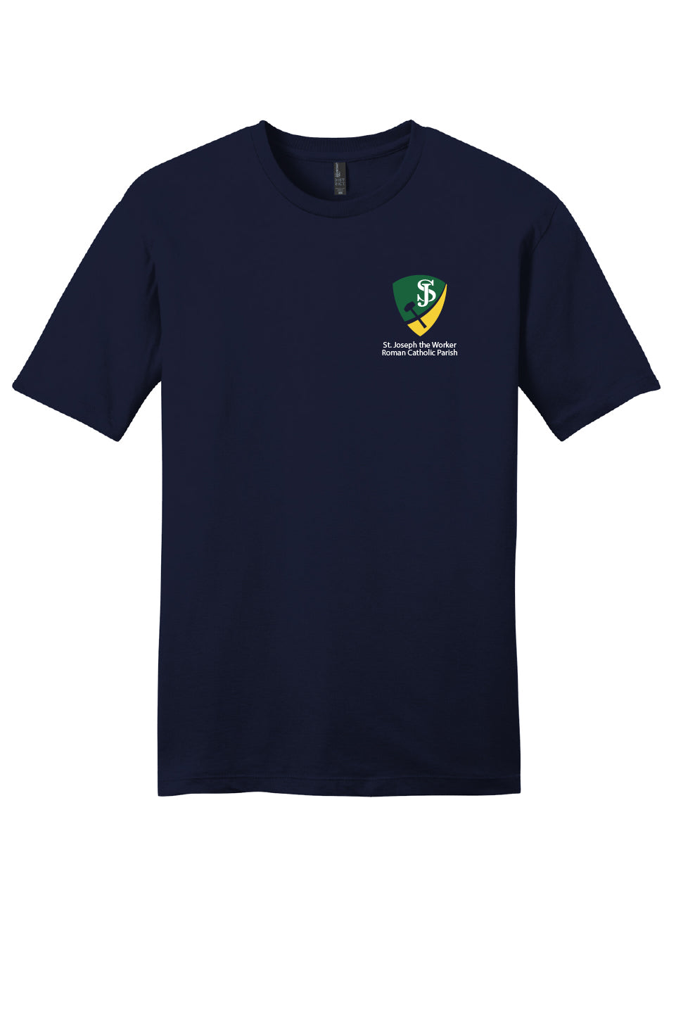 St. Joseph the Worker I Short Sleeve T-shirt-Full Color Logo