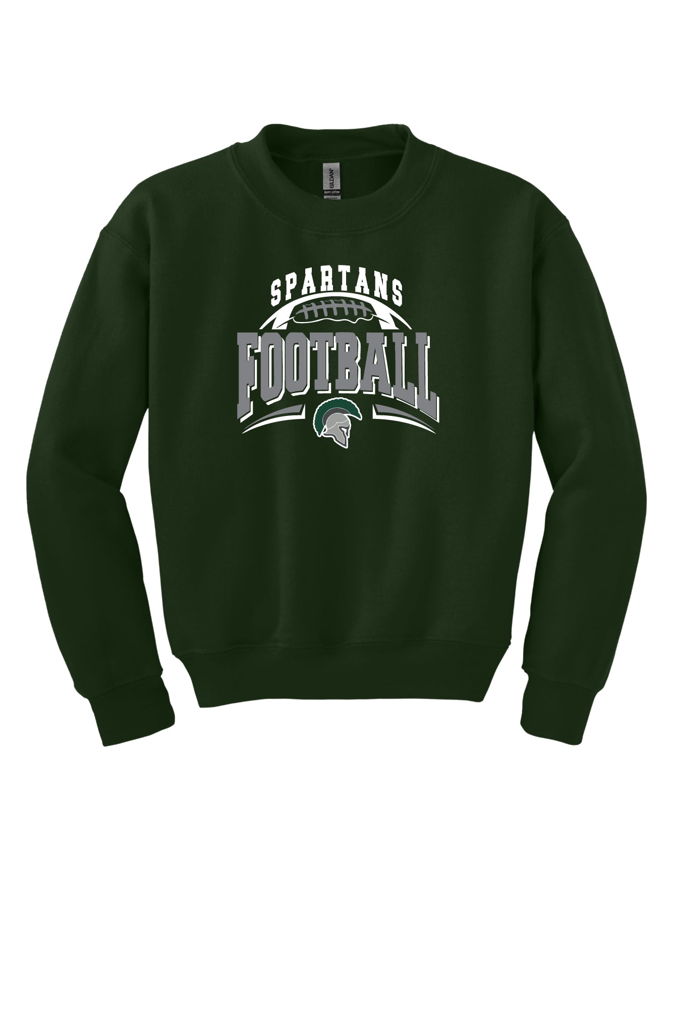 Spartans Football Crewneck Sweatshirt