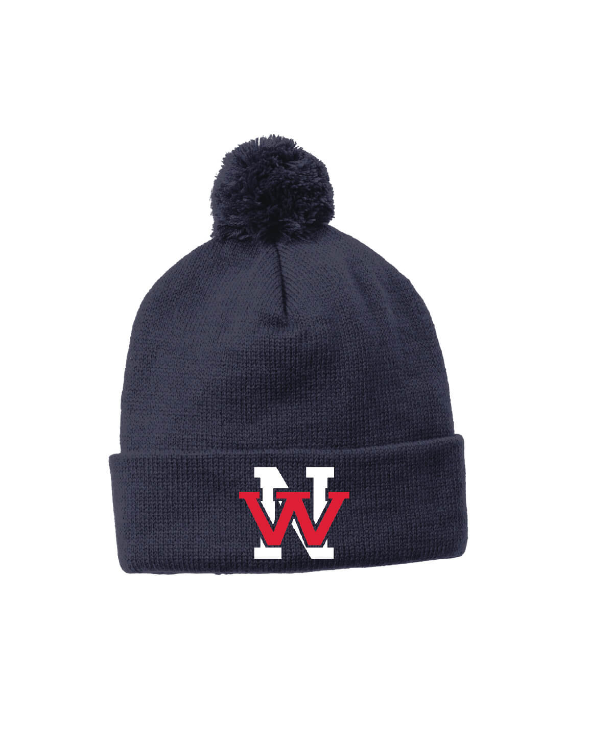 NW Pom Pom Beanie navy