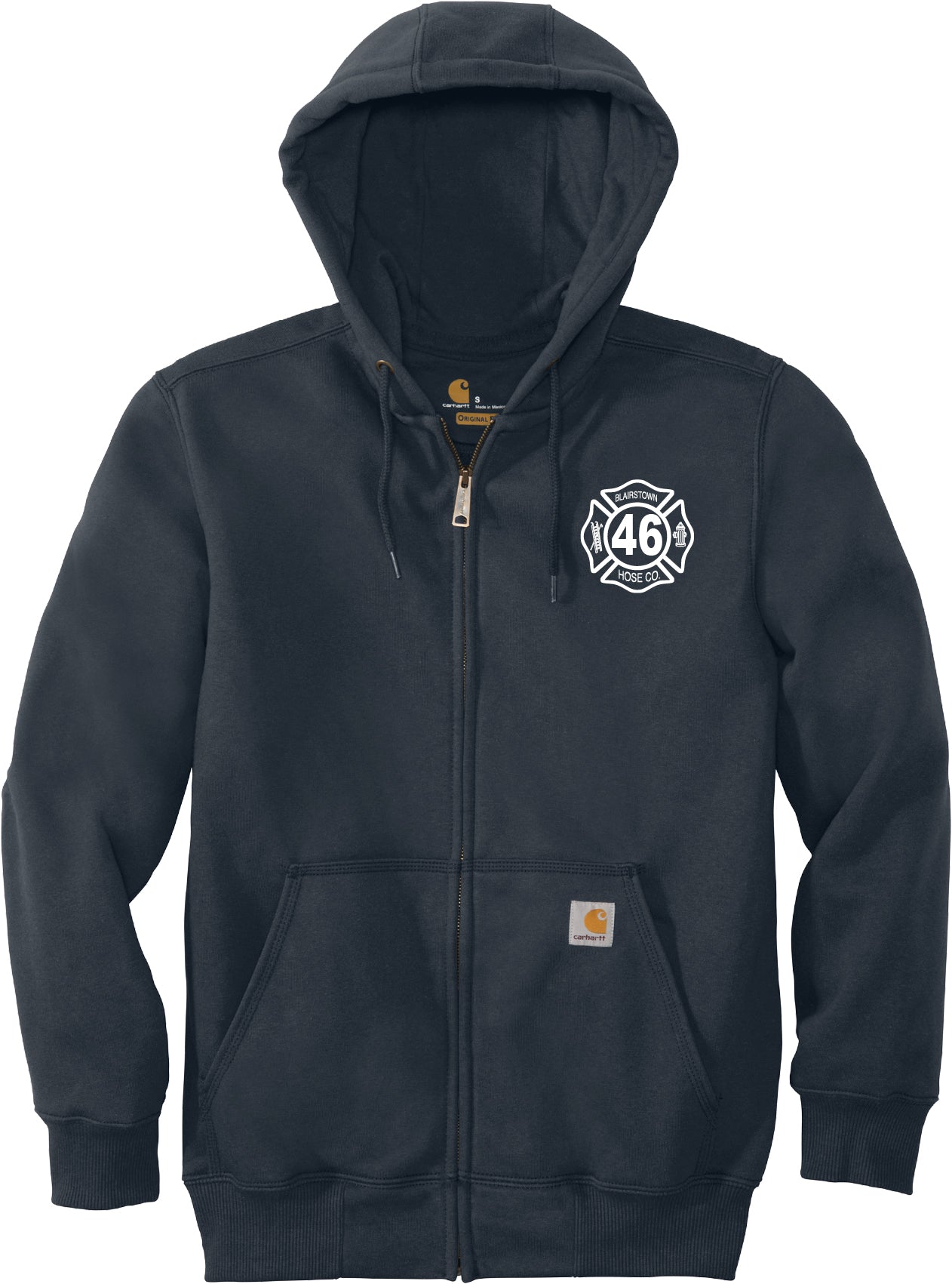 Carhartt Rain Defender Heavyweight Full Zip Hooded Sweatshirt