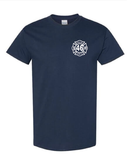 Short Sleeve T-Shirt navy front