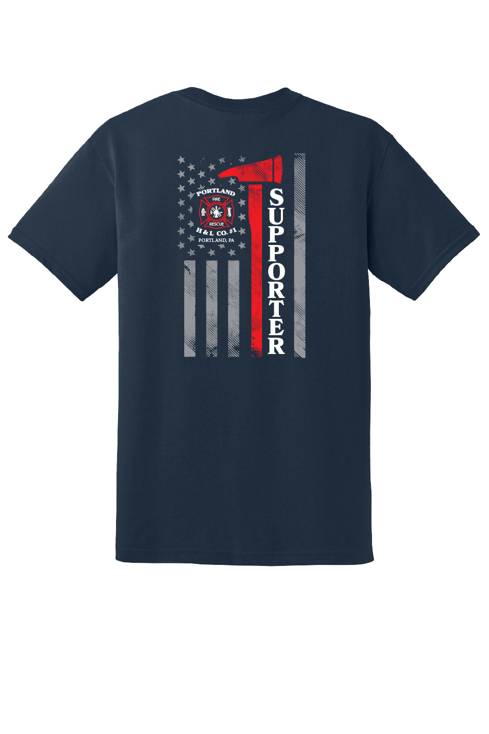Portland Fire Supporter Short Sleeve T-Shirt (Adult)
