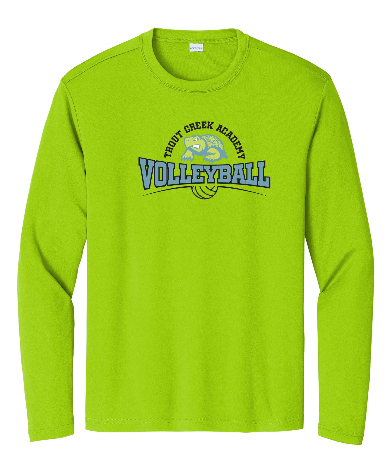 TCA Volleyball Sport Tek Competitor Long Sleeve Shirt