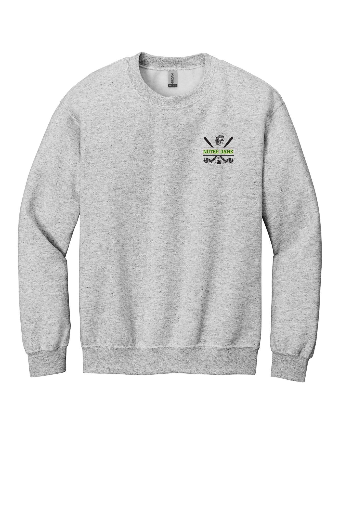 Notre Dame Golf Crewneck Sweatshirt