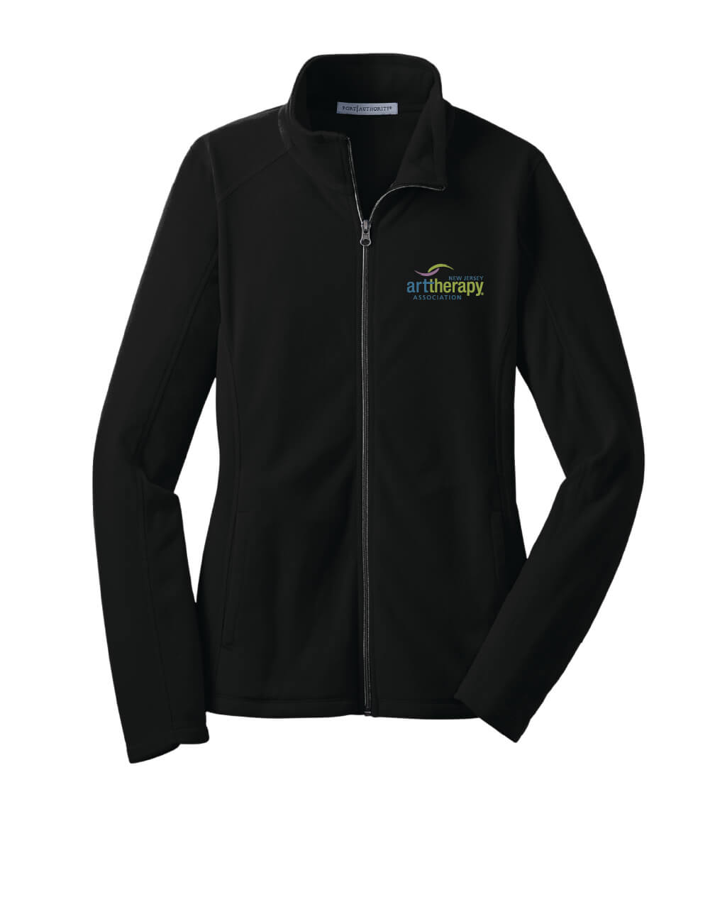 Ladies Full Zip Fleece black