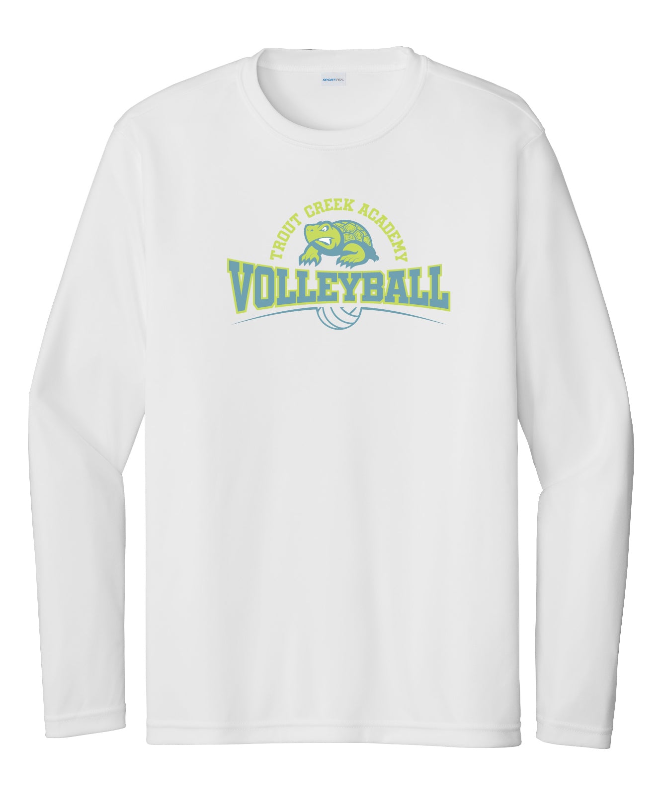 TCA Volleyball Sport Tek Competitor Long Sleeve Shirt (Youth)