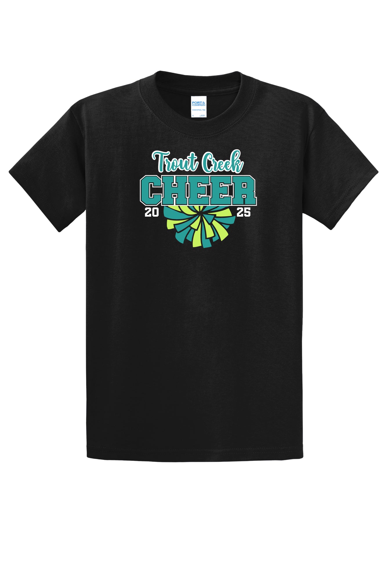 Adult Trout Creek (Script) Short Sleeve T-Shirt