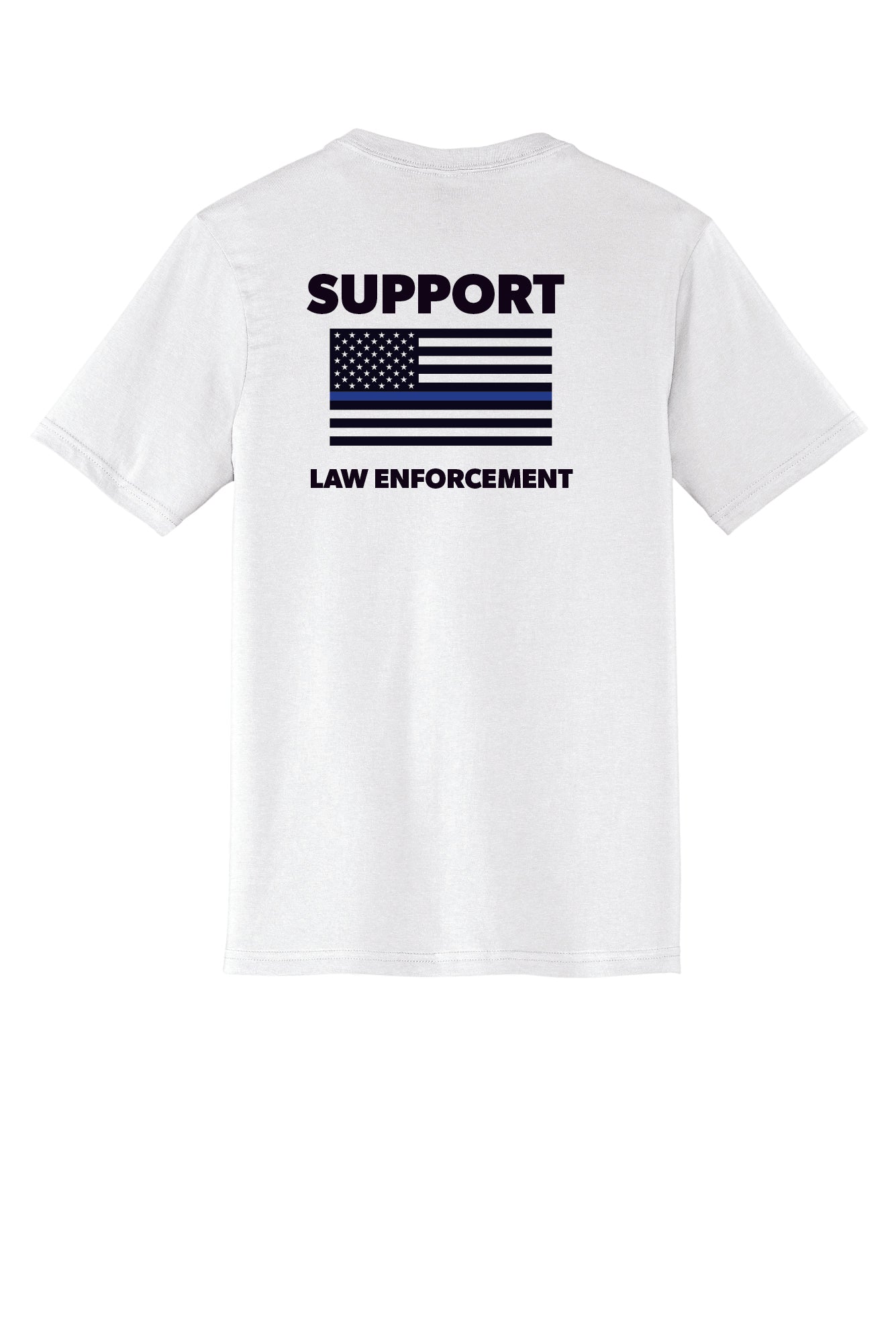 Unisex V-Neck Circle Logo