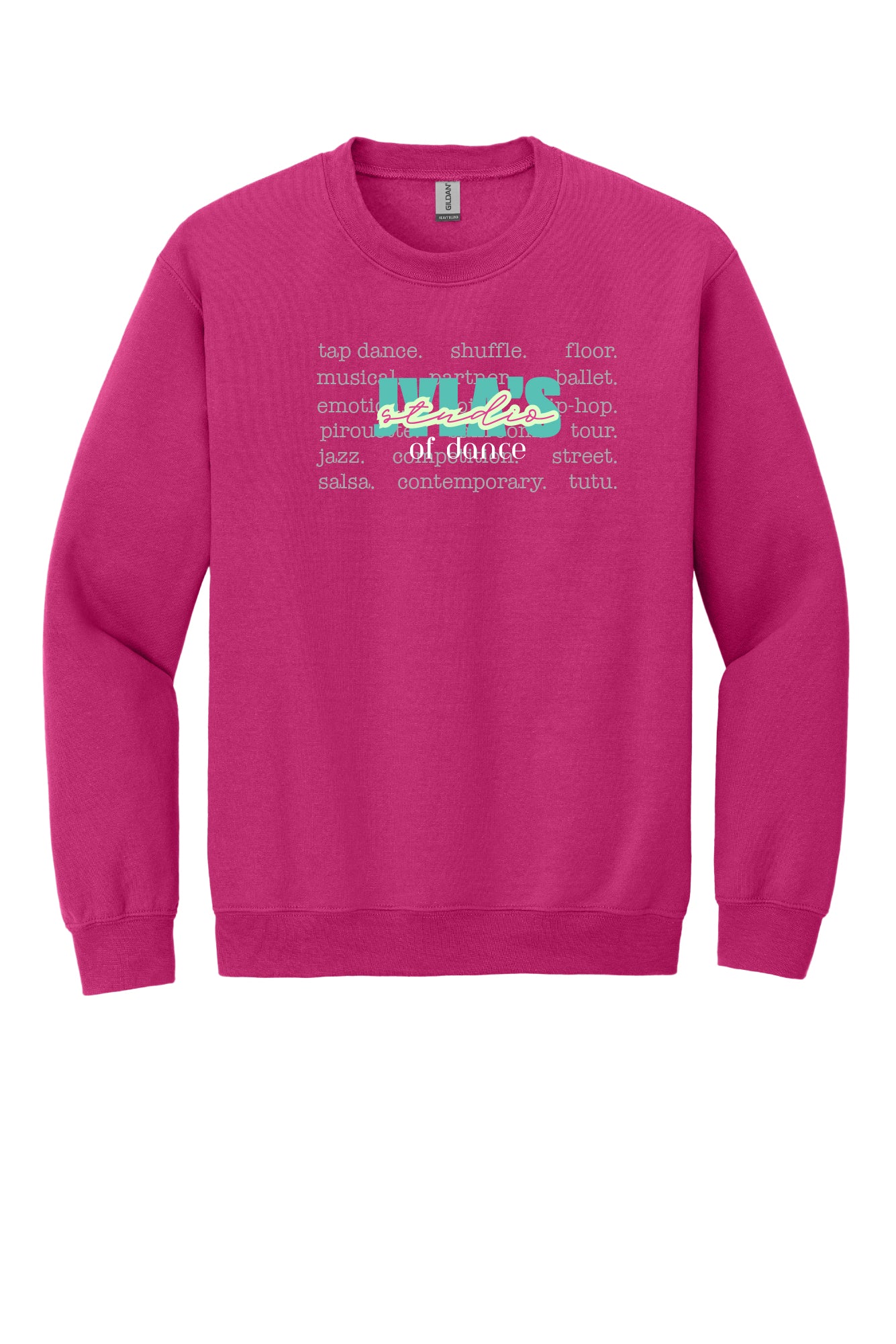 Jyla's Typography Crewneck Sweatshirt