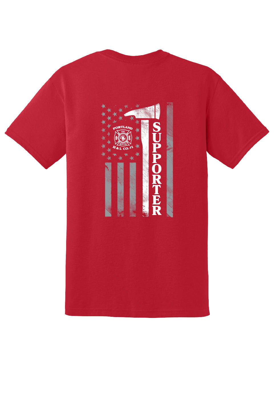 Portland Fire Supporter Short Sleeve T-Shirt (Adult)