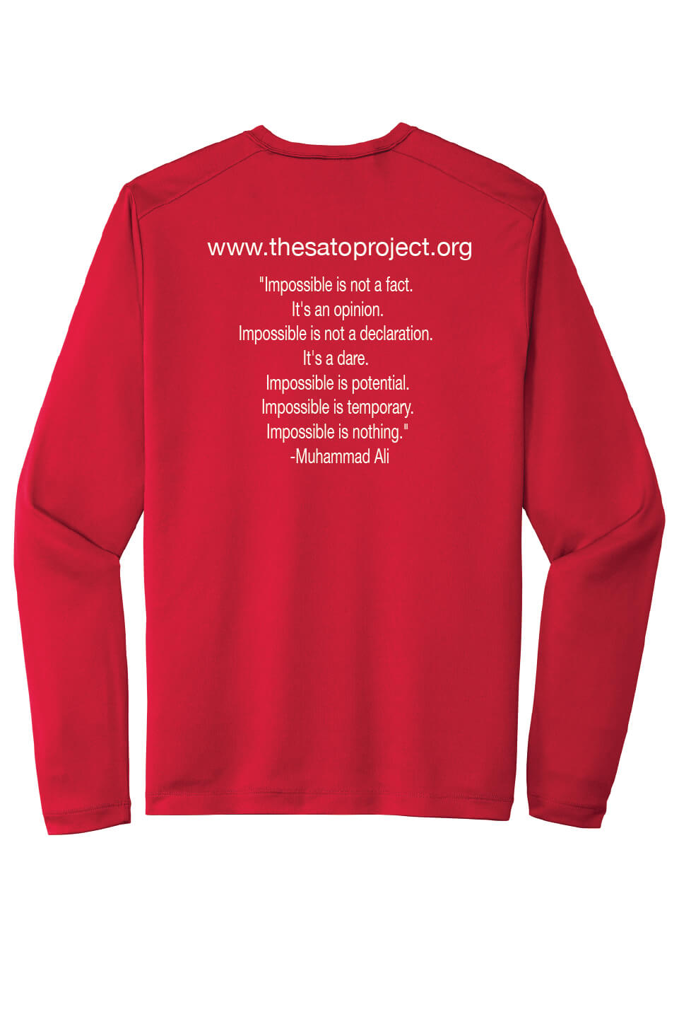 UV Protection Long Sleeve T-Shirt back
